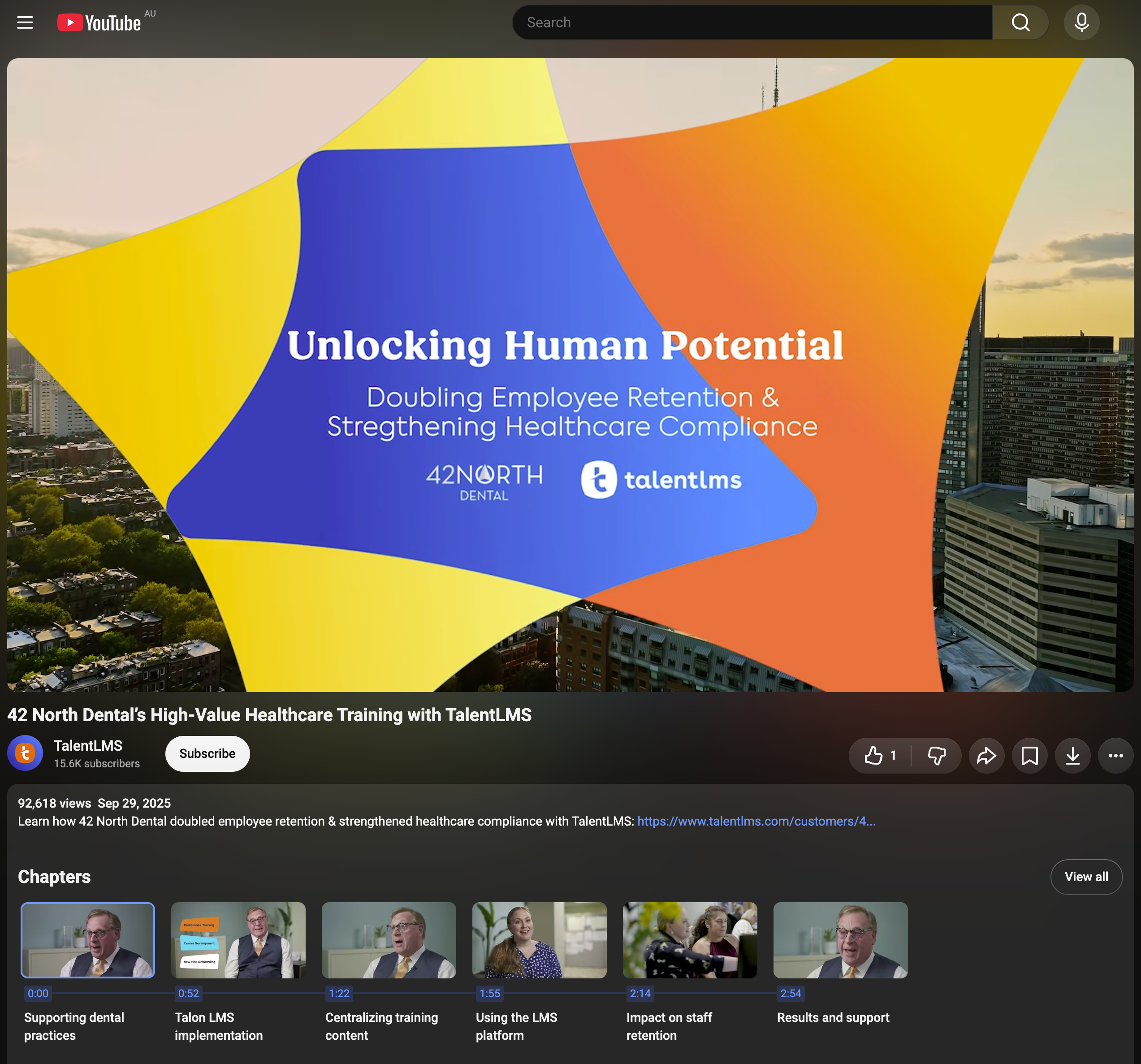 How TalentLMS is using Testimonials from Cubic Content.